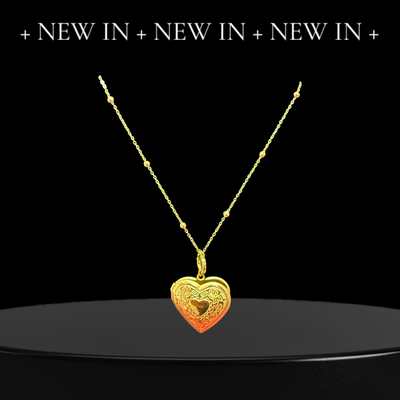 Collana cuore apribile (personalizzabile)