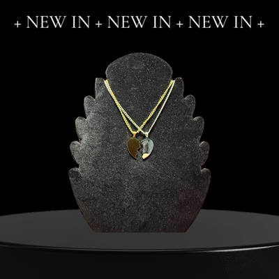 Collana cuore spezzato   (personalizzabile)