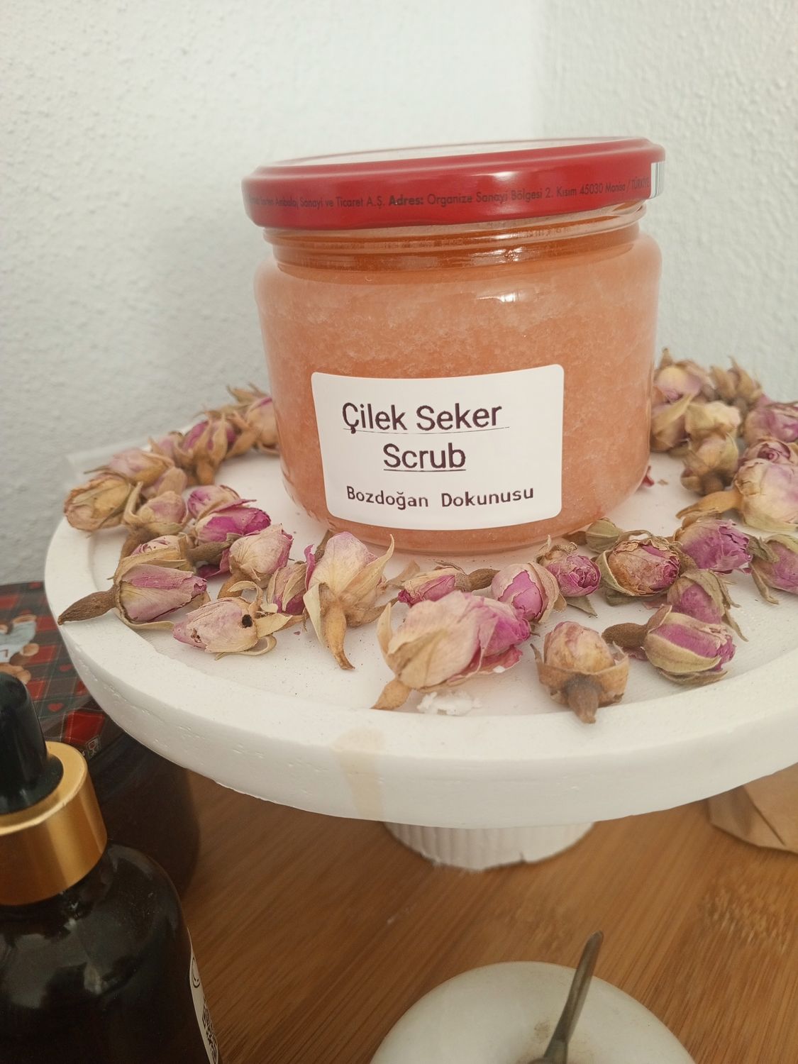 Çilek Şeker Scrub