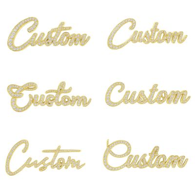 Custom Name Pendants