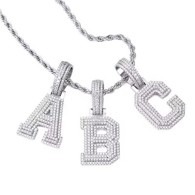 Bold Font Letter Pendant