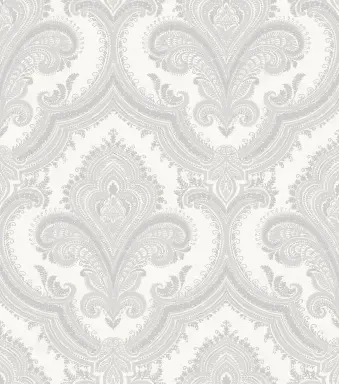 Vliesbehang Bestsellers 1  Casbah/BS1 damask white/silver 519921