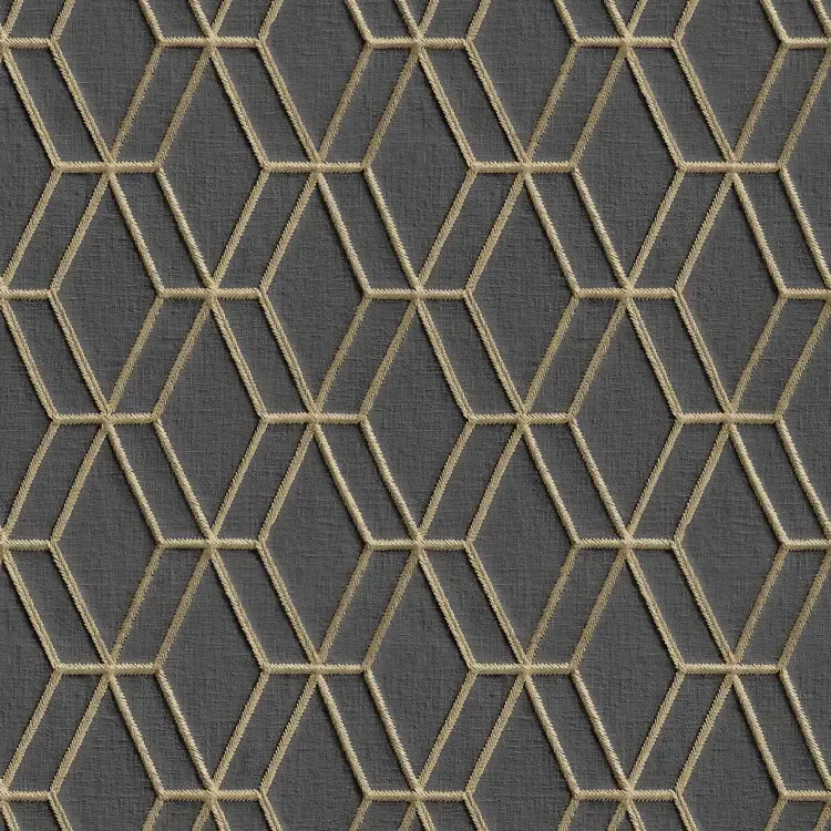 Vliesbehang Bestsellers 1  Wallstitch/BS1 hexagonal black DE120066