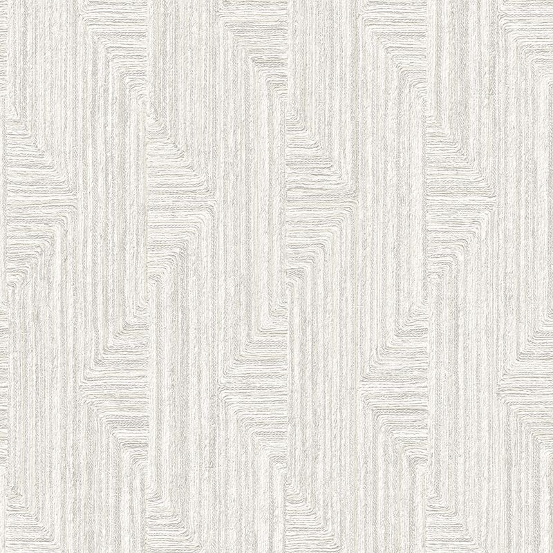 Vliesbehang Santa Fé Retro string Motif Taupe