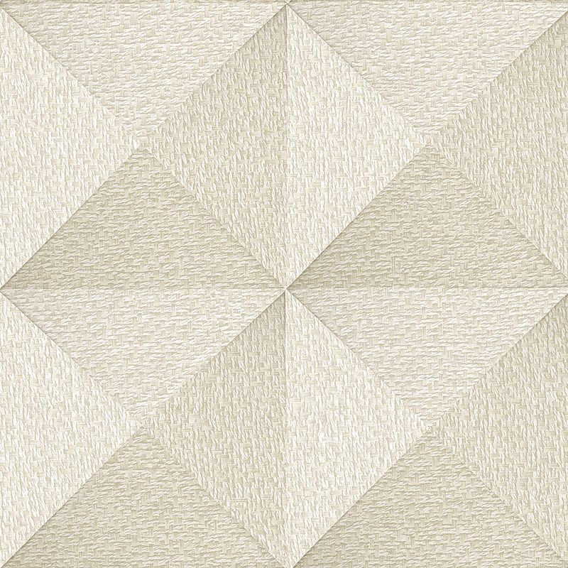 Vliesbehang Santa Fé Weaved Cube Cream