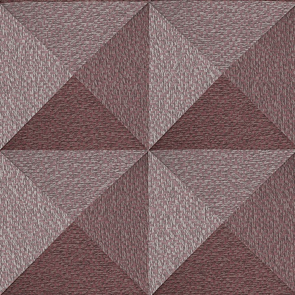 Vliesbehang Santa Fé Weaved Cube Terracotta