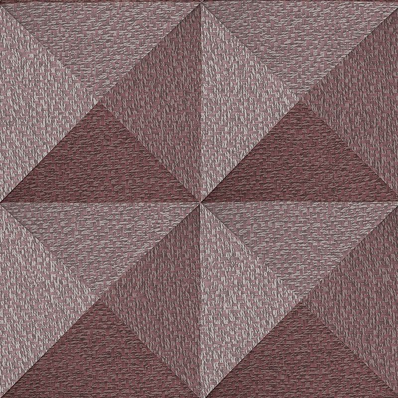 Vliesbehang Santa Fé Weaved Cube Terracotta