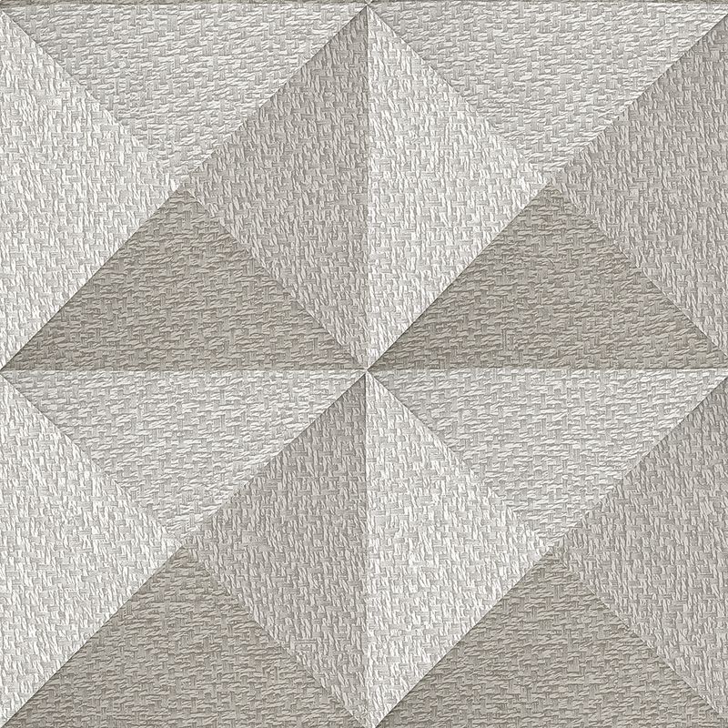 Vliesbehang Santa Fé Weaved Cube Taupe