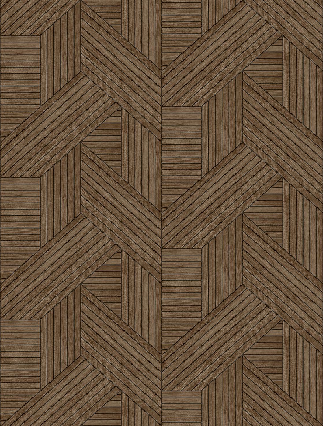 Poster-vliesbehang Feature W- Wood Slats brown 212x280cm FW4036-3