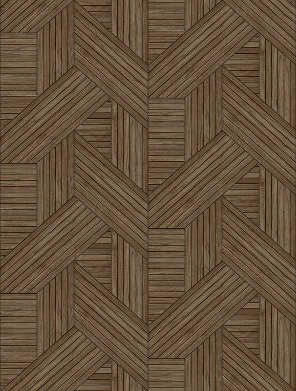 Poster-vliesbehang Feature W- Wood Slats brown 212x280cm FW4036-3