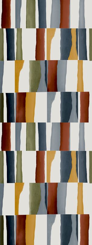 Poster-vliesbehang Feature W- Abstract multi 106x280cm FW4011-1