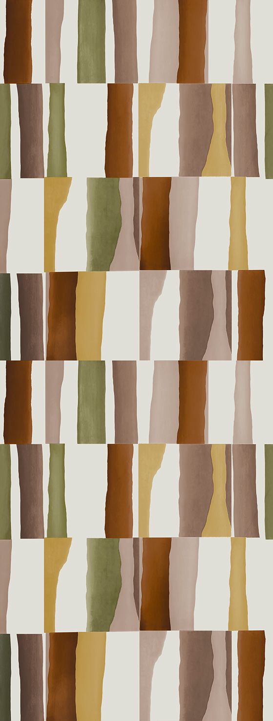 Poster-vliesbehang Feature W- Abstract taupe 106x280cm FW4011-3