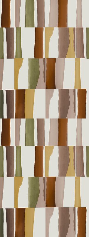 Poster-vliesbehang Feature W- Abstract taupe 106x280cm FW4011-3