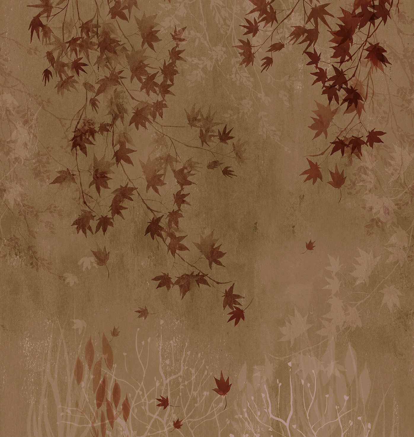 Poster-vliesbehang Feature W- Nature brown 265x280cm FW4026-2