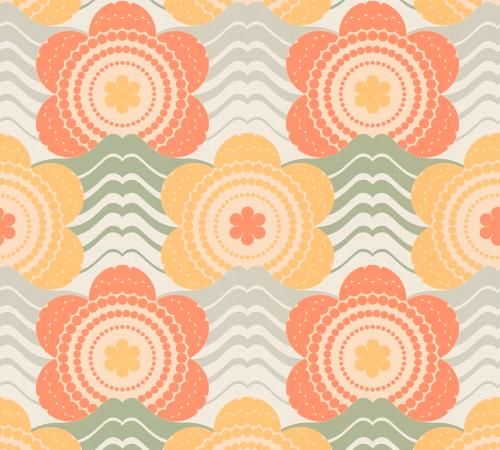 Vliesbehang Retro Chic  395394