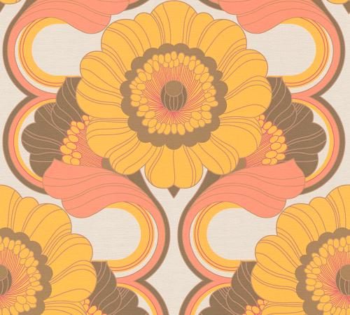Vliesbehang Retro Chic  395304