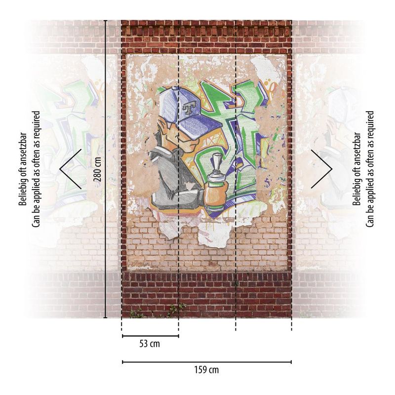 Posterbehang The Wall II  392411