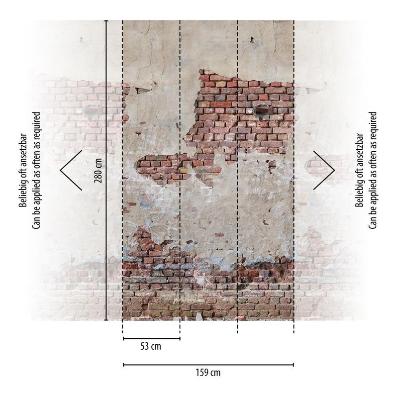 Posterbehang The Wall II  392561