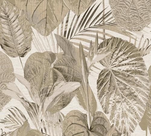 Vliesbehang Famous Garden Jungle Leaves 393551