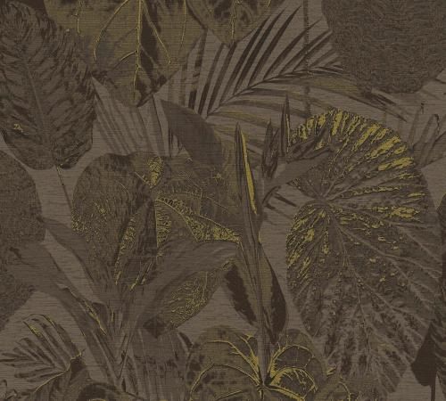 Vliesbehang Famous Garden Jungle Leaves 393552