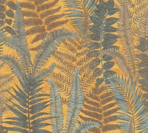 Vliesbehang Famous Garden Fern Leaves 393472