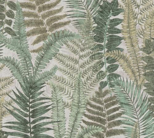Vliesbehang Famous Garden Fern Leaves 393474