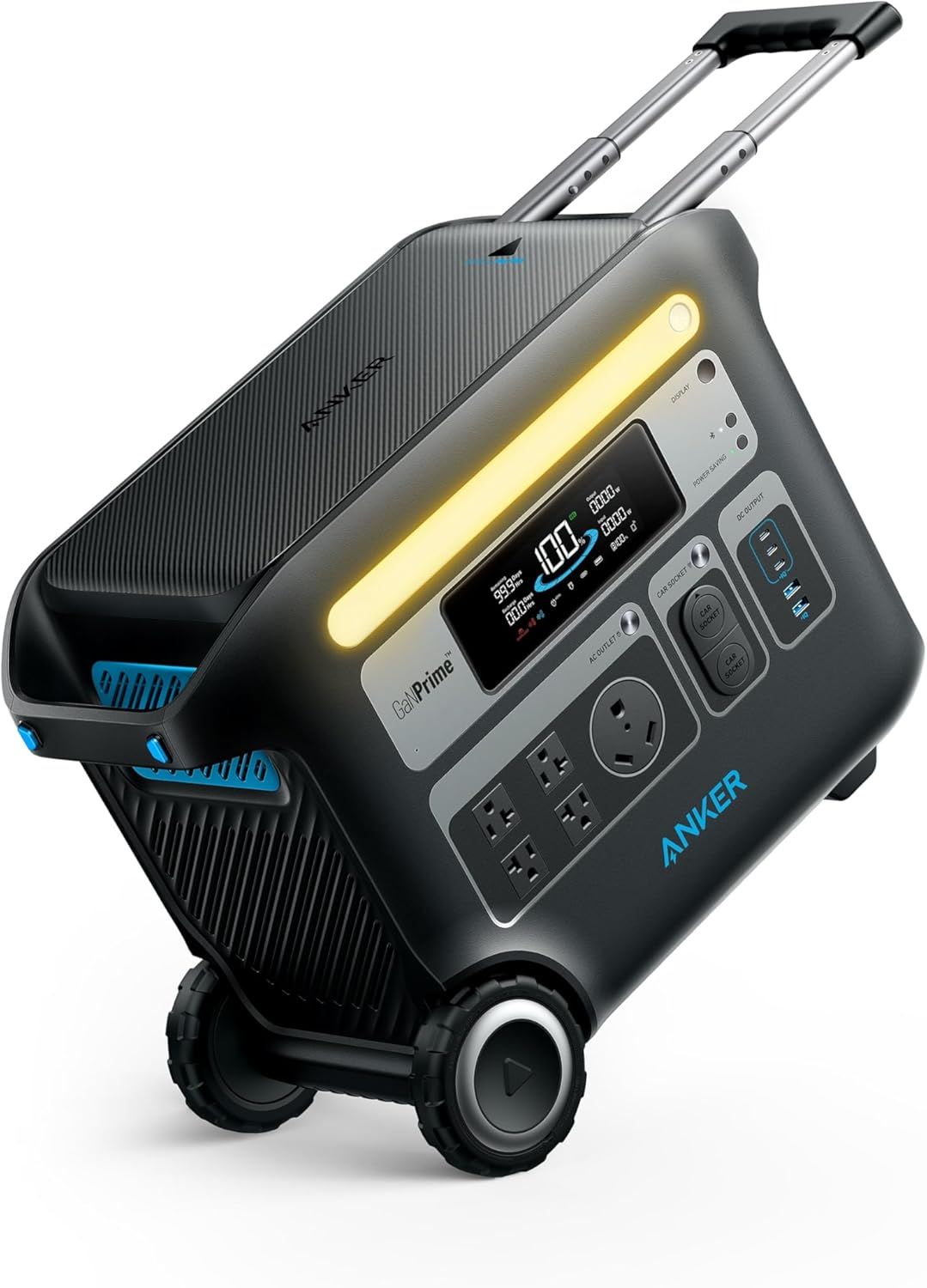 Anker SOLIX F2000 Portable Power Station, PowerHouse 767, 2400W Solar Generator