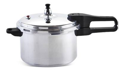 Pressure Cooker, Aluminum, 7-qt