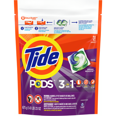 Liquid Laundry Detergent Pods
