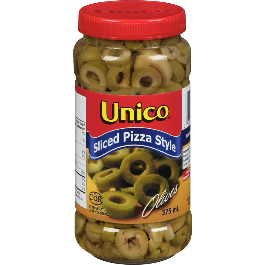 Olives, Pizza Style
