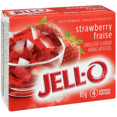 Strawberry Jelly Powder, Gelatin Mix