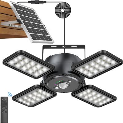 Solar Pendant Light Outdoor Indoor Solar Powered