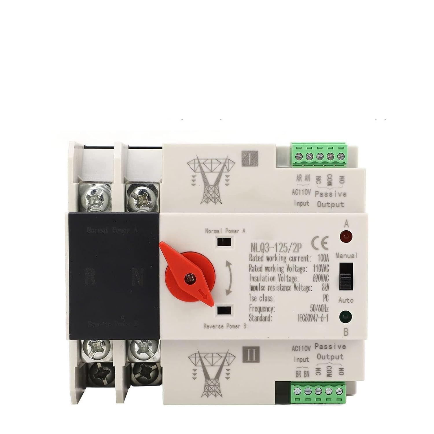 MOTRIN Dual Power Transfer Switch