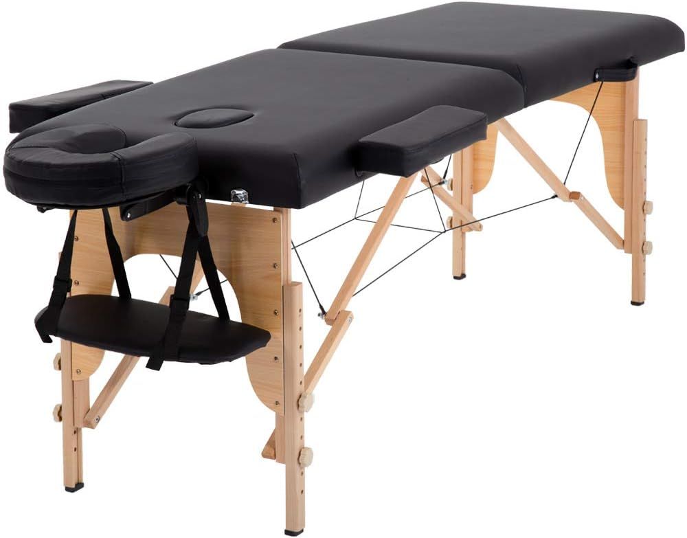 Mesa de masaje portátil BestMassage de 84 pulgadas de largo