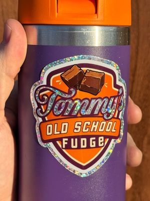 3” Tommy’s Old School Fudge Sticker