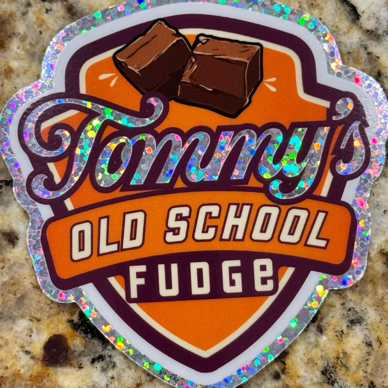 3” Tommy’s Old School Fudge Sticker