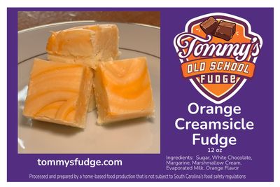 Orange Creamsicle Fudge