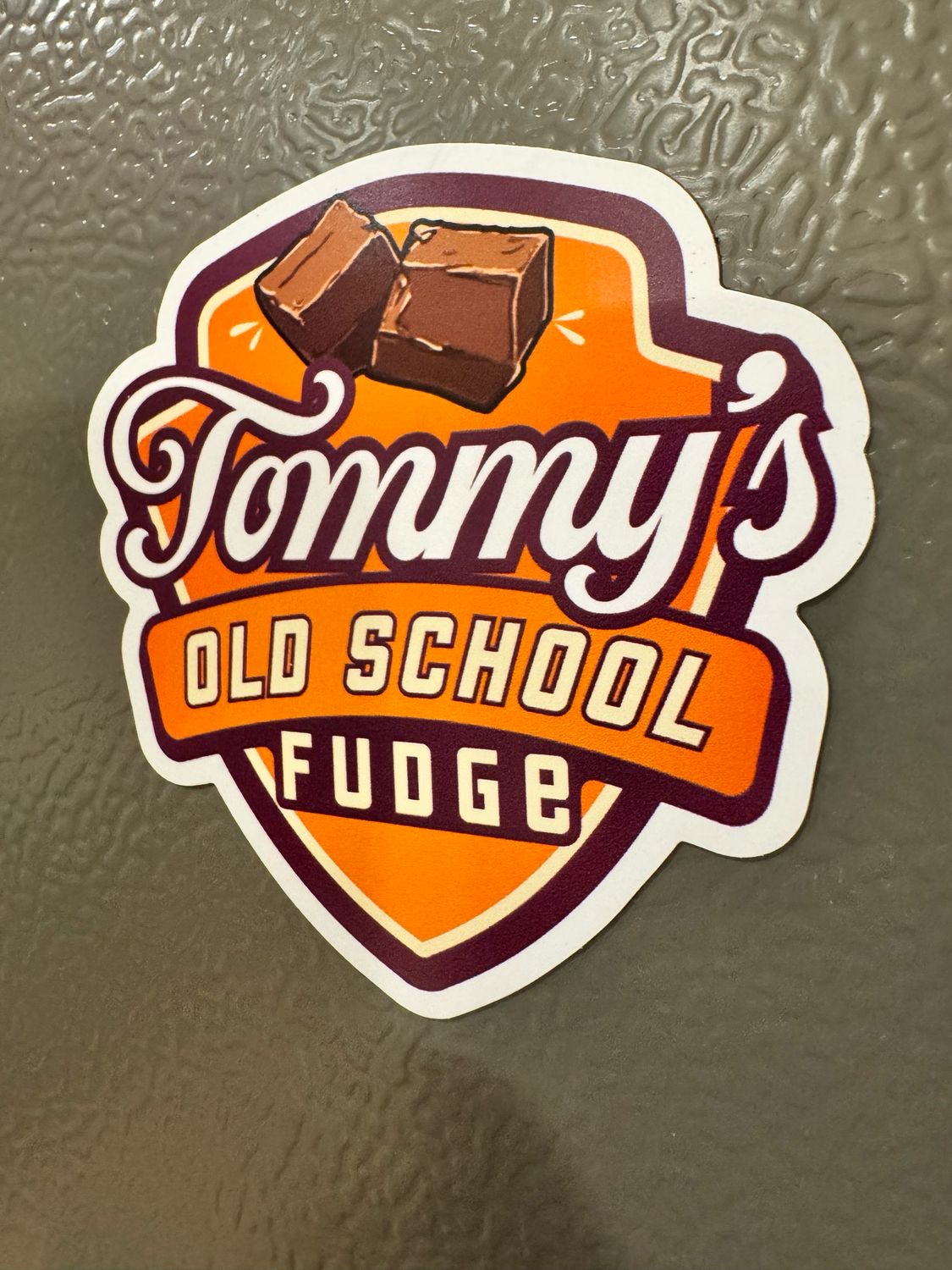 3” Tommy’s Old School Fudge Magnet