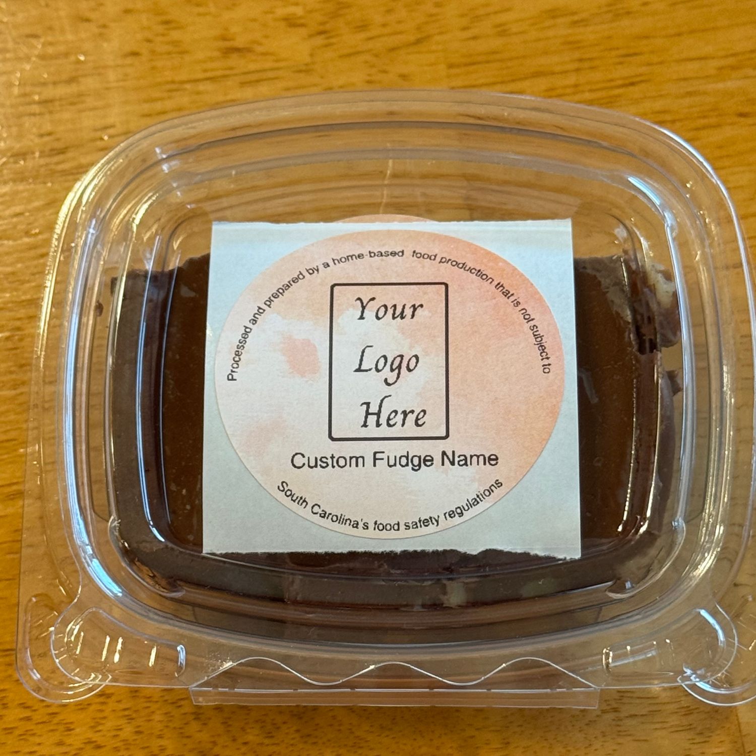 Custom Labeled — Your Fudge