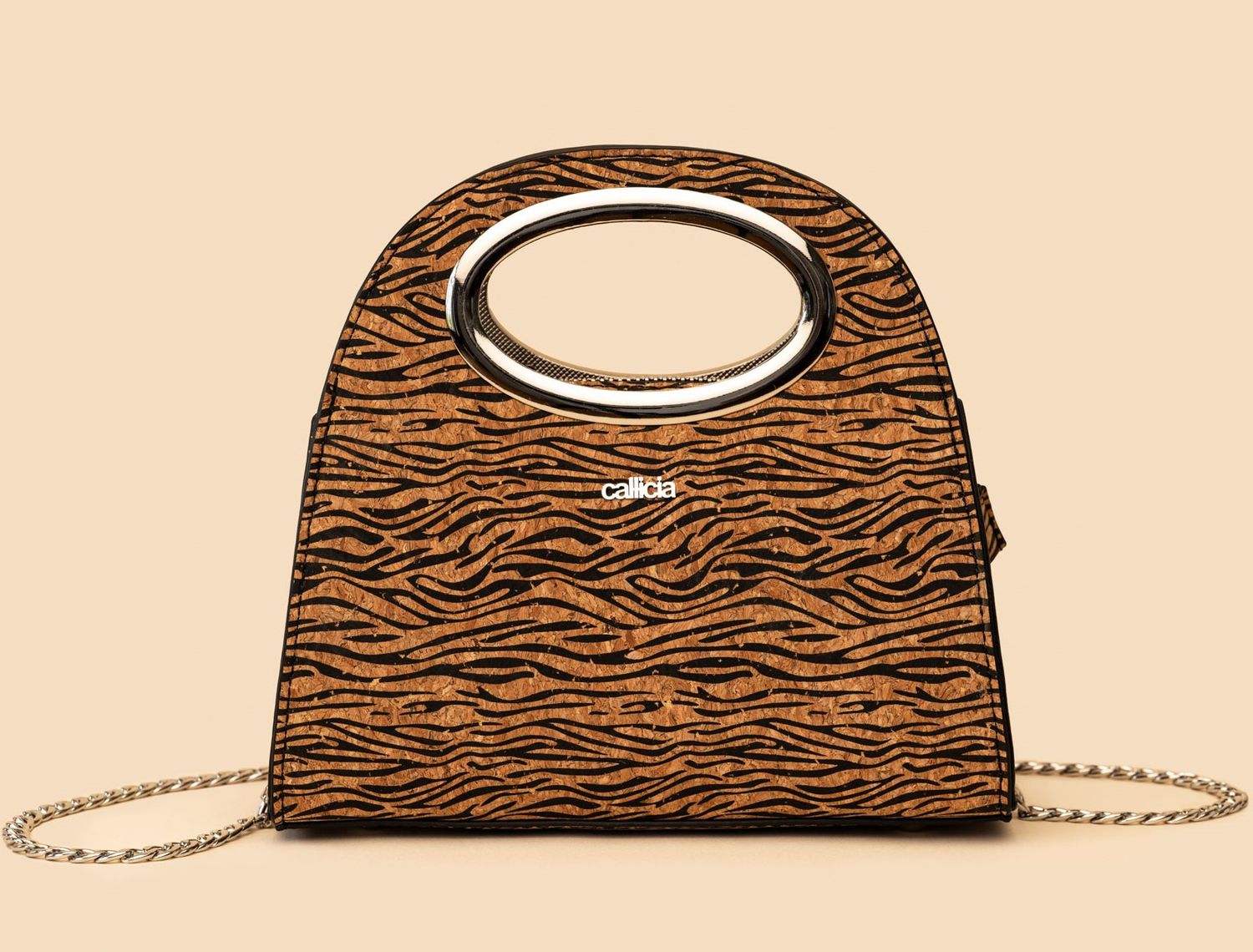 Mini Zebra Bag - Vegan Crossbody