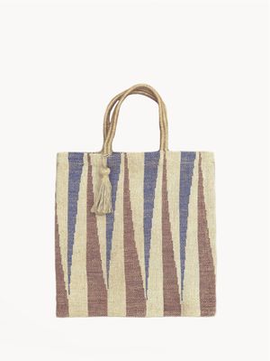 Multi Jute Tote Bag