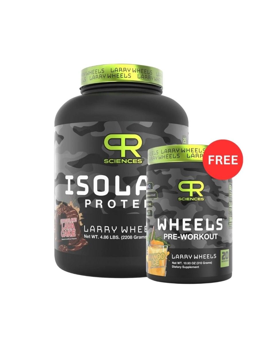 PR Sciences ISOLATE Protein 4.8lbs + Preworkout