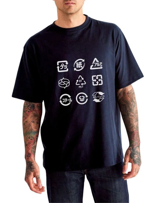 frankies.mottainai.tee - Navy
