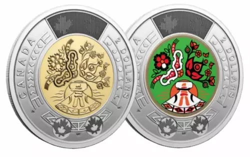 2023 Canada Indegenous Peoples Day Toonie