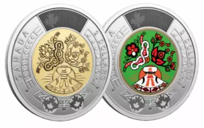 2023 Canada Indegenous Peoples Day Toonie