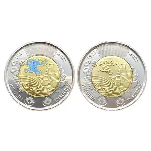 2021 Canada Insuline Discovery Toonie