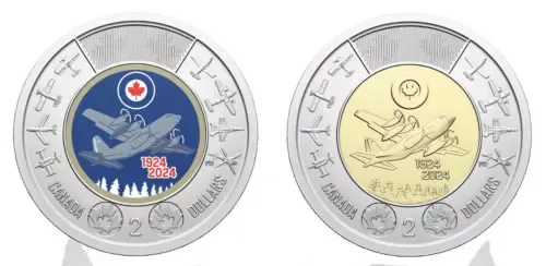 2024 Canada Aviation RCAF Toonie