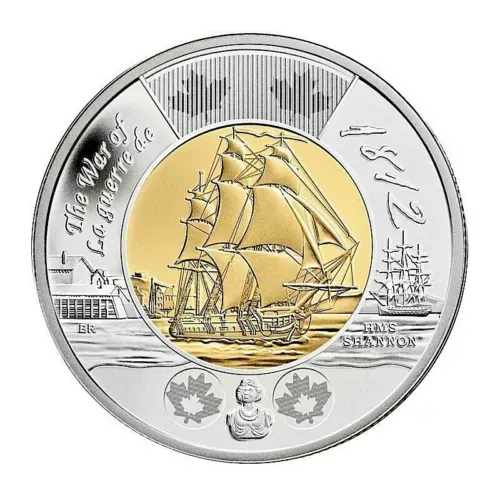2012 Canada HMS Shannon Toonie