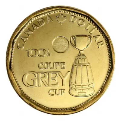 2012 Canada Grey Cup Centennial Loonie