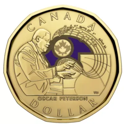 2022 Canada Oscar Peterson Loonie